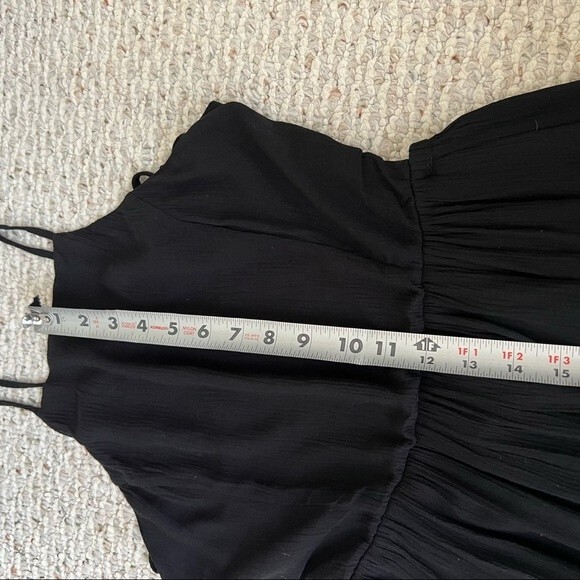 Lulu’s Heart's Desire Black Lace-Up Maxi Dress - Picture 4 of 11